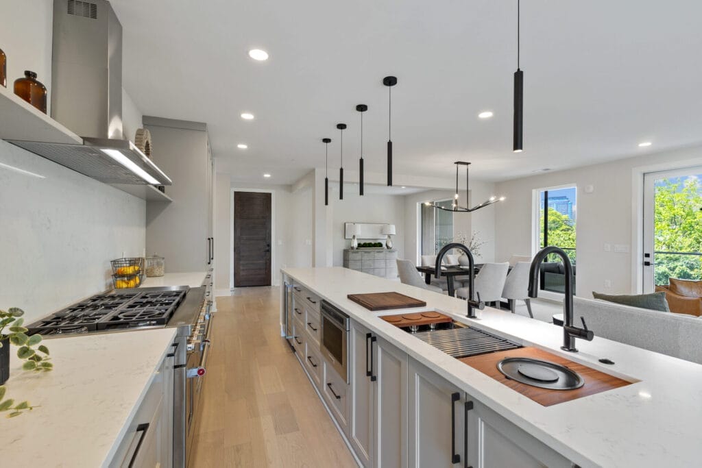 Kitchen at The Willow Durham